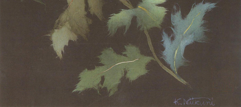 Japanese washi paper art by Kyoko Niikuni