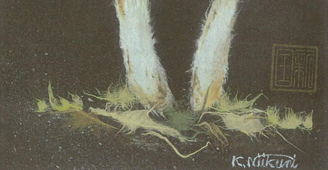 Japanese washi paper art by Kyoko Niikuni