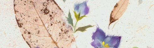 Japanese washi paper art by Kyoko Niikuni