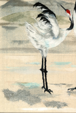 Japanese washi paper art by Kyoko Niikuni