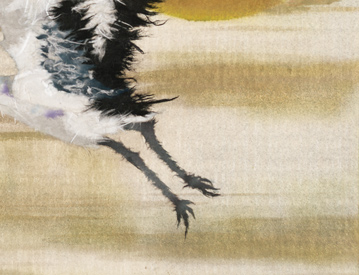 Japanese washi paper art by Kyoko Niikuni